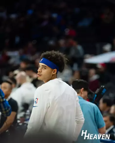Pregame warmup on an NBA arena floor