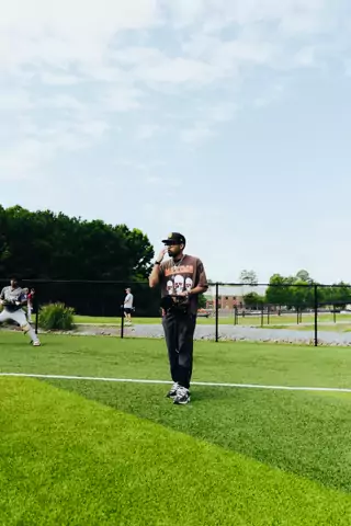 Ghost travel baseball player at a national tournament