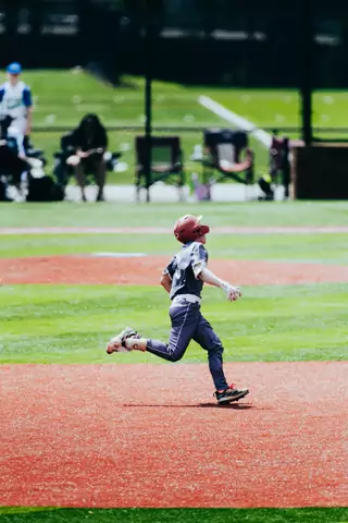 Ghost travel baseball player at a national tournament