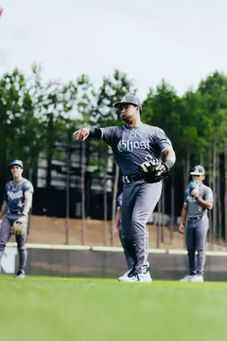 Ghost travel baseball player at a national tournament