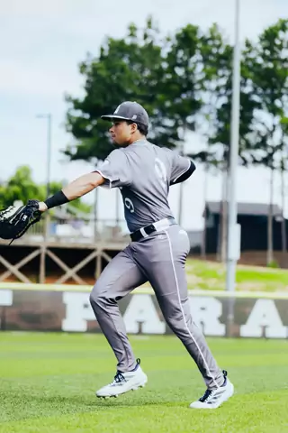 Ghost travel baseball player at a national tournament