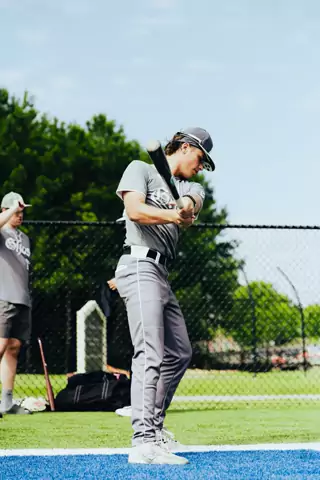 Ghost travel baseball player at a national tournament