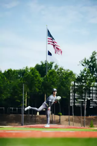 Ghost travel baseball player at a national tournament