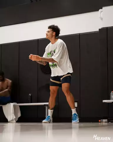 Player workout at an NBPA camp