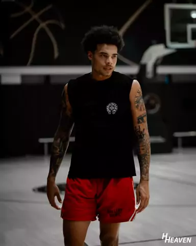 Player workout at an NBPA camp