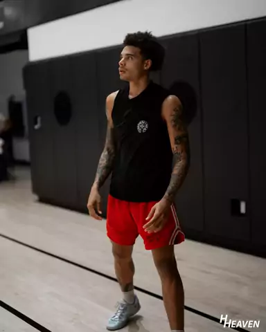 Player workout at an NBPA camp