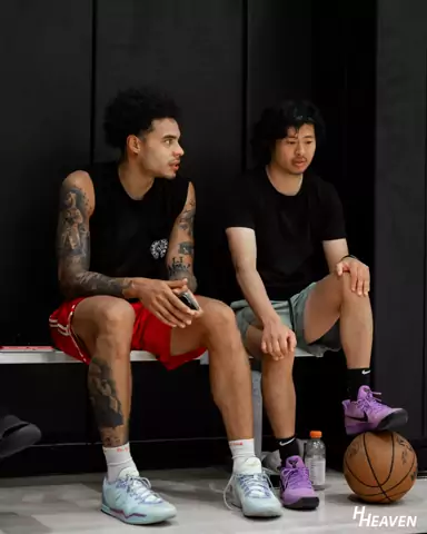 Player workout at an NBPA camp