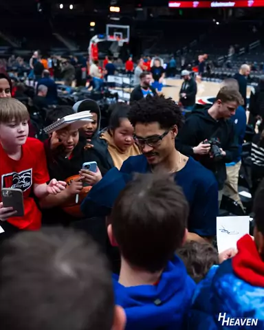 Jordan Poole during Washington Wizards pregame