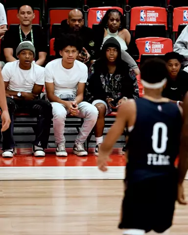 Jeremiah Fears at NBA Summer League